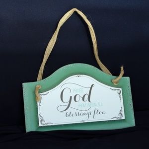 God Blessings Sign